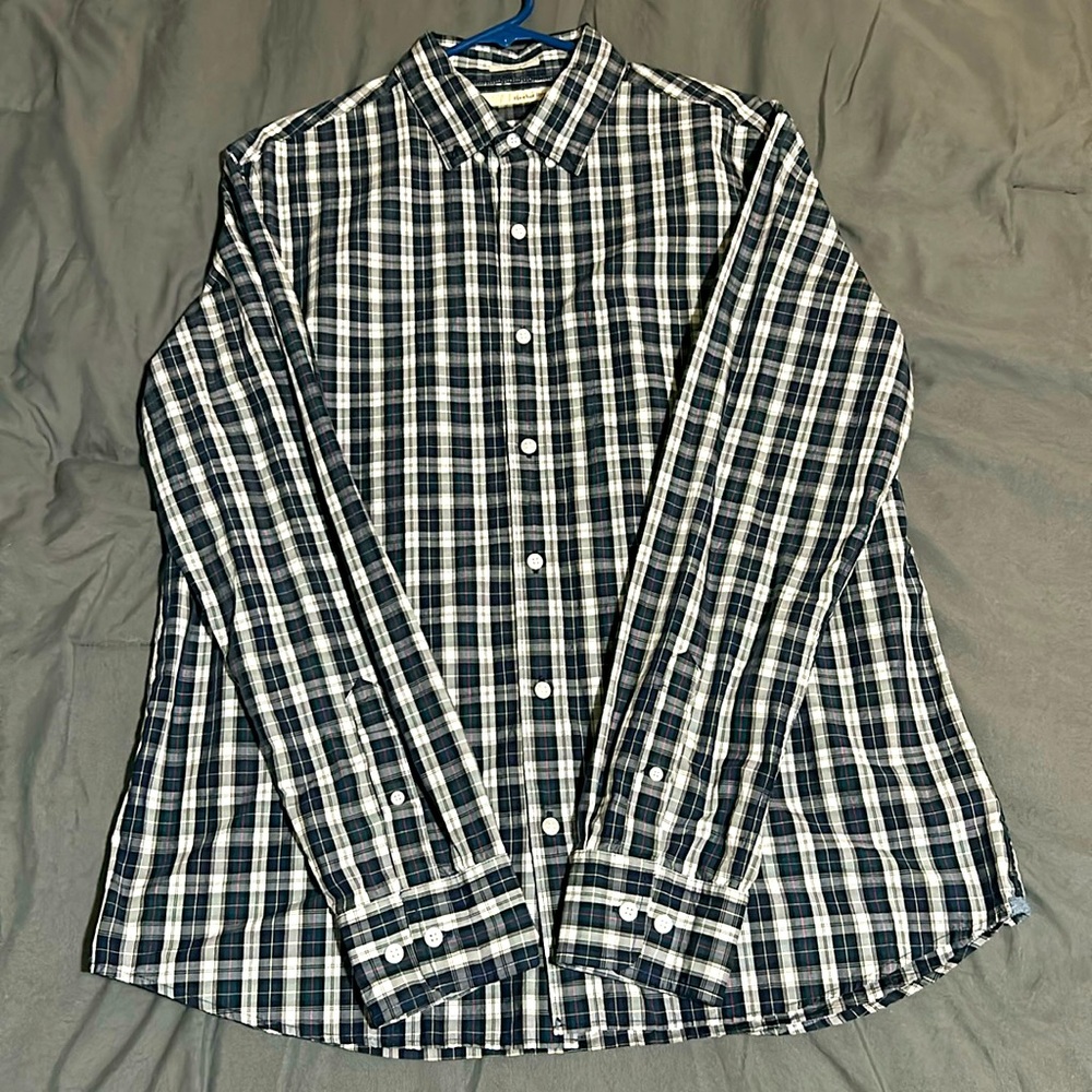 Large Hawker Rye button up, regular,